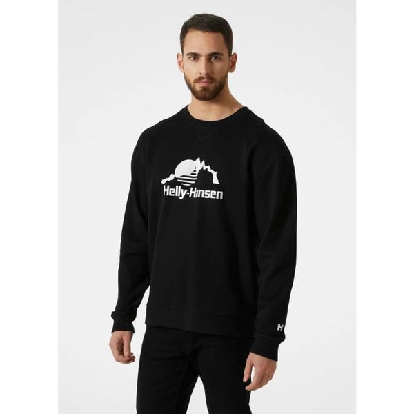 Bluza z okrągłym dekoltem Helly Hansen YU 2.0. Zielone bluzy męskie Helly Hansen, xl, bez wzorów, z bawełny, bez kaptura. Za 310.50 zł.