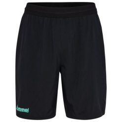 Szorty Hummel Blaze 2.0. Czarne krótkie spodenki sportowe męskie Hummel, bez wzorów, na fitness i siłownię. Za 190.00 zł.