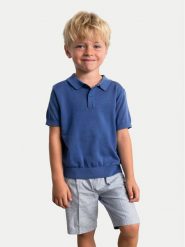 Mayoral Szorty materiałowe 3201 Niebieski Regular Fit. Niebieskie szorty dla chłopców Mayoral, bez wzorów, z bawełny. Za 149.99 zł.