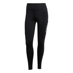 Damskie legginsy adidas Terrex Multi. Czarne legginsy sportowe damskie Adidas, s, bez wzorów, z materiału, do biegania. Za 299.25 zł.