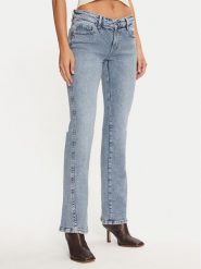 Gina Tricot Jeansy 22839 Niebieski Flare Fit. Niebieskie jeansy damskie Gina Tricot. Za 129.99 zł.
