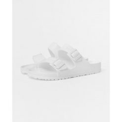Klapki Birkenstock Arizona Biały Dorosłych. Białe klapki męskie Birkenstock, z materiału. Za 189.00 zł.
