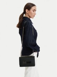 Just Cavalli Torebka 80RA4BBA ZS766 Czarny. Czarne torebki do ręki damskie Just Cavalli, bez wzorów, ze skóry, wizytowe, bez dodatków. Za 816.99 zł.