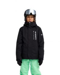 Kurtka śniegowa techniczna dla Chłopcy TITANO 10K Czarny. Czarne kurtki i płaszcze dla chłopców Quiksilver, bez wzorów, z materiału, bez kaptura. Za 517.70 zł.