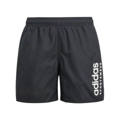 Szorty Sportswear Essentials Logo CLX Swim Kids. Białe spodenki dla dziewczynek Adidas, bez wzorów, z materiału, klasyczne. Za 119.15 zł.