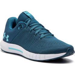 Buty UNDER ARMOUR - Ua W Micro G Pursuit 3000101-301 Blu. Niebieskie obuwie sportowe damskie Under Armour, z materiału. W wyprzedaży za 209.00 zł.