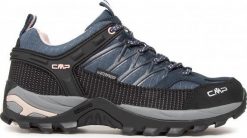 Buty trekkingowe damskie CMP Rigel Low Wmn Trekking Shoe Wp Asphalt-Antracite-Rose r. 39. Czerwone trekkingi damskie CMP, trekkingowe. Za 339.98 zł.