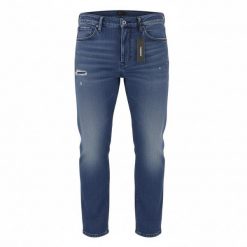 Diesel Mharky 080AH męskie jeansy cropped W34 niebieskie. Niebieskie jeansy męskie Diesel. Za 356.99 zł.
