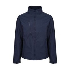 Kurtka softshell 3-warstwowa Regatta Ablaze. Niebieskie kurtki męskie Regatta, bez wzorów, z softshellu, bez kaptura. Za 429.99 zł.