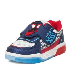 Sneakersy Spidey. Niebieskie trampki i tenisówki chłopięce Spidey, bez wzorów, bez zapięcia. Za 119.99 zł.