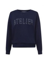Vila Bluza - VISiffi Kobiety Sztuczne włókno niebieski, XS. Niebieskie bluzy damskie Vila, xs, bez wzorów, z włókna, bez kaptura. Za 139.95 zł.