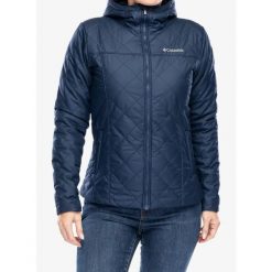 Kurtka ocieplana damska Columbia Copper Crest II Hooded Jacket. Niebieskie kurtki damskie Columbia, bez wzorów, bez kaptura, trekkingowe. Za 375.99 zł.