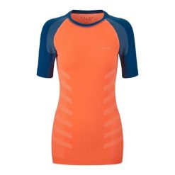 Koszulka damska Falke Warm. Brązowe koszulki sportowe damskie Falke, s, bez wzorów, z elastanu, bez kołnierzyka, bez ramiączek. Za 333.00 zł.