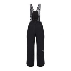 Spodnie narciarskie dziecięce Rossignol Boy Zip. Czarne spodnie sportowe dla chłopców Rossignol, bez wzorów, z materiału, sportowe, narciarskie. Za 549.99 zł.