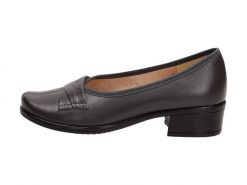 Szare Polskie półbuty damskie Gregors 569. Szare półbuty damskie GREGORS, na jesień, bez wzorów, z jeansu, eleganckie, bez obcasa, na płaskiej podeszwie, bez zapięcia. Za 349.00 zł.