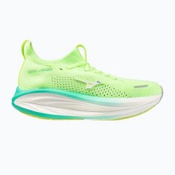 Buty do biegania damskie Mizuno Neo Vista 3. Zielone obuwie sportowe damskie Mizuno, bez wzorów, z materiału, do biegania, mizuno wave. Za 779.99 zł.
