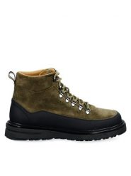 Gant Trzewiki 31643121 Khaki. Brązowe botki męskie GANT, bez wzorów, ze skóry, bez zapięcia. Za 849.99 zł.