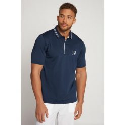 Męska Funkcyjna koszulka polo tenis rękaw 1/2 QuickDry. Niebieskie koszulki polo męskie JAY-PI, m, bez wzorów, z elastanu, bez ramiączek. Za 244.99 zł.
