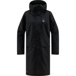 Parka damska z kapturem Haglöfs Aria Proof. Niebieskie parki damskie Haglöfs, l, bez wzorów, z materiału, z kapturem. Za 919.45 zł.
