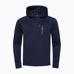 Bluza żeglarska męska Sail Racing Spray Powerstretch Zip Hood. Niebieskie bluzy sportowe męskie Sail Racing, l, bez wzorów, z elastanu, bez kaptura, żeglarskie. Za 599.99 zł.