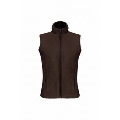 Damski polar bez rękawów Kariban Mélodie. Brązowe kurtki damskie KARIBAN, m, bez wzorów, z polaru, bez kaptura. Za 141.00 zł.