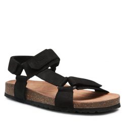 Sandały Lasocki Young. Czarne sandały dziewczęce Lasocki Young, bez zapięcia. Za 129.99 zł.