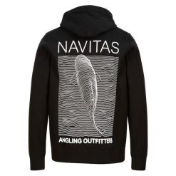 Bluza męska Navitas Joy Hoody. Czarne bluzy męskie NAVITAS, l, bez wzorów, bez kaptura. Za 208.99 zł.