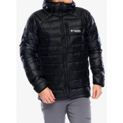 Kurtka puchowa męska Columbia Arctic Crest Down Hooded Jacket. Czarne kurtki sportowe męskie Columbia, m, bez wzorów, z puchu, trekkingowe. Za 1,154.99 zł.