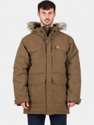 Płaszcz Zimowy Męski Fjallraven Nuuk. Brązowe płaszcze męskie Fjällräven, na zimę, m, bez wzorów, z materiału, długie, bez kaptura. Za 2,524.45 zł.