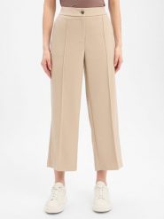 Opus Spodnie - Melane Soft Kobiety beżowy, 38. Brązowe spodnie materiałowe damskie Opus, s, bez wzorów, z syntetyku. Za 229.95 zł.