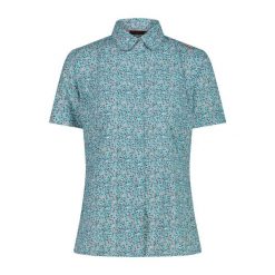 Koszula damska bez rękawów CMP. Niebieskie koszule damskie CMP, na lato, bez wzorów, sportowe, bez kołnierzyka, bez ramiączek. Za 187.00 zł.