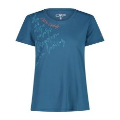 Koszulka damska CMP. Białe t-shirty damskie CMP, s, bez wzorów, z materiału, bez kołnierzyka. Za 131.00 zł.