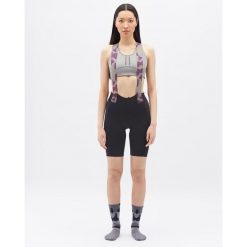 Damskie spodenki na szelkach i w pasie Silvini Salia. Czarne szorty sportowe damskie Silvini, m, bez wzorów, sportowe, rowerowe. Za 499.99 zł.