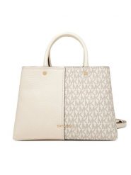 MICHAEL Michael Kors Torebka Flora 30T5GFFS2B Beżowy. Brązowe torebki do ręki damskie MICHAEL Michael Kors, bez wzorów, ze skóry, bez dodatków. Za 1,059.00 zł.