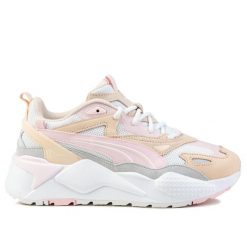 Buty damskie sneakersy sportowe Puma RS-X EFEKT PRM. Białe obuwie sportowe damskie Puma, bez wzorów, z jeansu, trekkingowe. Za 269.00 zł.
