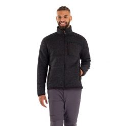 Męska Bluza Polarowa Bramall. Czerwone bluzy męskie Trespass, na zimę, m, bez wzorów, z dzianiny, bez kaptura. Za 212.99 zł.