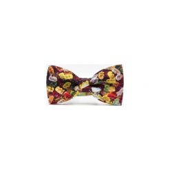 Mucha marthu GUMMY BEARS. Szare krawaty i muchy Marthu, w paski, z tkaniny, eleganckie. Za 89.00 zł.