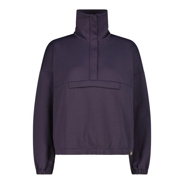 Damski sweter 1/2 zip CMP. Brązowe swetry damskie CMP, l, bez wzorów, z dzianiny, eleganckie, bez kołnierzyka, bez ramiączek, bez kaptura. Za 309.00 zł.