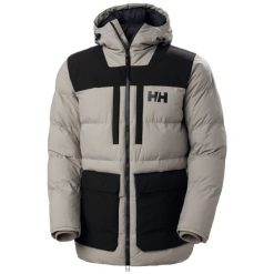Kurtka puchowa Helly Hansen Patrol. Brązowe kurtki męskie Helly Hansen, bez wzorów, z puchu, trekkingowe. W wyprzedaży za 1,415.00 zł.