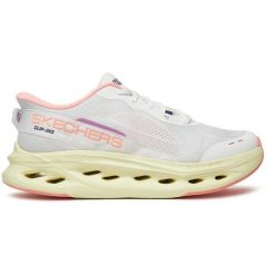 Buty sportowe damskie Skechers Max Cushioning Glide. Białe obuwie sportowe damskie Skechers, bez wzorów. Za 490.00 zł.