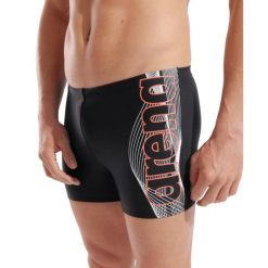 Bokserki do pływania Arena Basic. Czarne kąpielówki męskie Arena, xl, bez wzorów, do pływania. Za 191.00 zł.