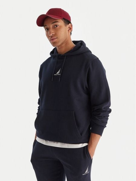 Nautica Bluza Wallowa Oh N1T04066 Granatowy Regular Fit. Niebieskie bluzy męskie Nautica, m, bez wzorów, z syntetyku, bez kaptura. Za 189.99 zł.