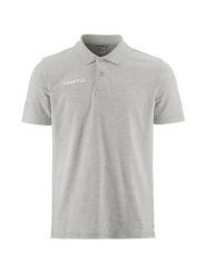 Craft Community 2.0 Polo M – Męska koszulka polo z wygodnej bawełny. Szare koszulki polo męskie Craft, m, bez wzorów, z bawełny, klasyczne, bez ramiączek. Za 182.00 zł.