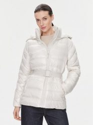 Calvin Klein Kurtka zimowa Ess K20K206090 Écru Slim Fit. Kurtki damskie Calvin Klein, na zimę, xl, bez wzorów, z syntetyku, bez kaptura. Za 879.99 zł.