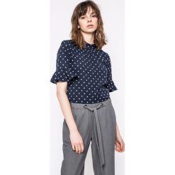 Vero Moda - Top Nicky. Niebieskie t-shirty damskie Vero Moda, m, bez wzorów, z poliesteru, casualowe, bez kołnierzyka. W wyprzedaży za 39.90 zł.