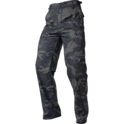 Spodnie bushcraft męskie Brandit BDU Ranger Dark Camo. Brązowe spodnie sportowe męskie Brandit, m, bez wzorów, outdoorowe. Za 189.50 zł.