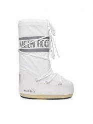 Moon Boot Śniegowce 80D1400440 Biały. Białe buty zimowe dziewczęce Moon Boot, ze skóry, bez zapięcia. Za 859.00 zł.