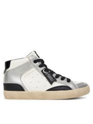Geox Sneakersy J Gisli J564NA 054AJ C0459 D Biały. Białe buty sportowe dziewczęce Geox, bez wzorów, ze skóry, bez zapięcia. Za 179.99 zł.