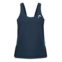 Damski tank top Head Spirit. Niebieskie t-shirty damskie Head, bez wzorów, sportowe, bez kołnierzyka. Za 235.00 zł.