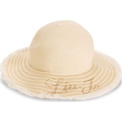 Kapelusz LIU JO - Cappello Tesa Larga N18286 T0300 Off White 01065. Brązowe czapki i kapelusze damskie Liu Jo, z materiału. W wyprzedaży za 219.00 zł.